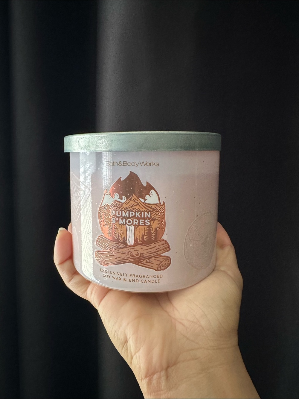 B&BW Pumpkin S’mores 3 Wick Candle